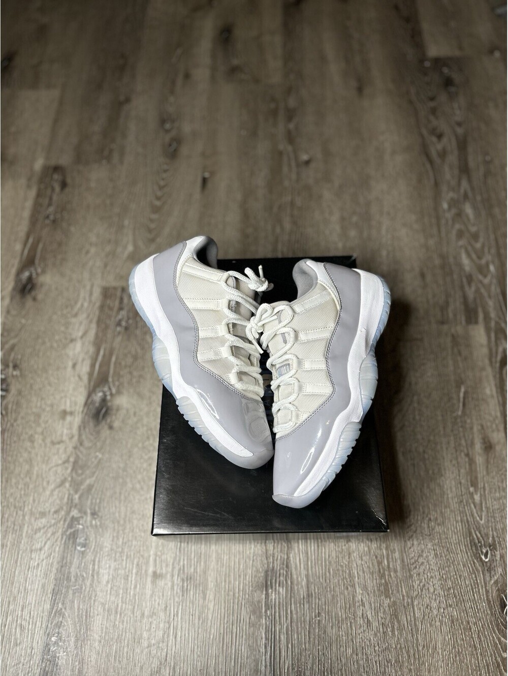 Size 9.5 - Air Jordan 11 Retro Low Cement Grey